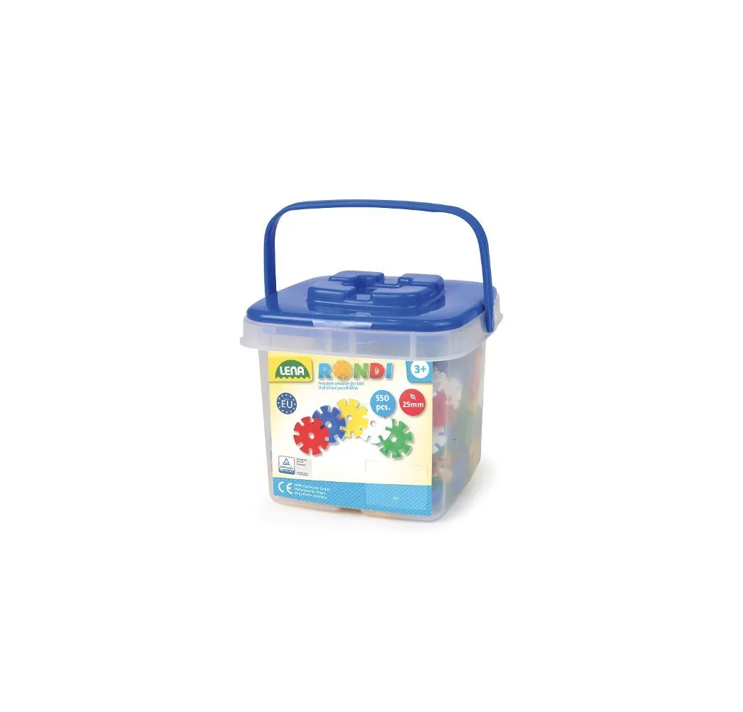 Klocki Rondi 550 el. Lena – kreatywne klocki konstrukcyjne 3+