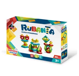 Klocki Pitagorasa Rubanta 30 el. – edukacyjne ASKATO 3+