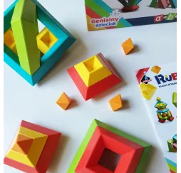 Klocki Pitagorasa Rubanta 30 el. – edukacyjne ASKATO 3+