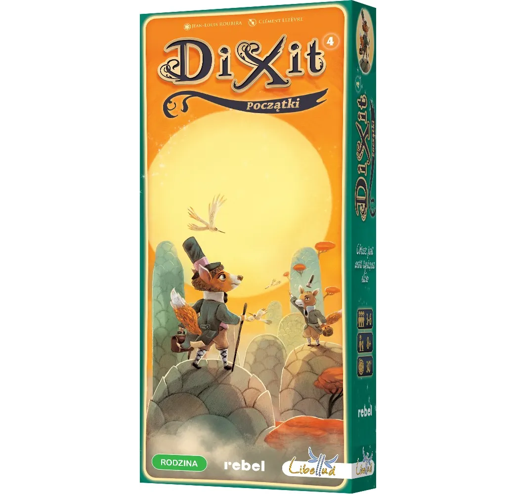Dixit 4 Początki – gra karciana Rebel dla 3-6 osób