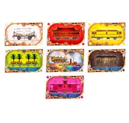 Wsiąść do Pociągu: Dookoła Świata – gra planszowa Rebel 8+