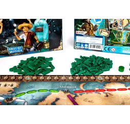 Wsiąść do Pociągu: Dookoła Świata – gra planszowa Rebel 8+