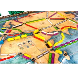 Wsiąść do Pociągu: Dookoła Świata – gra planszowa Rebel 8+