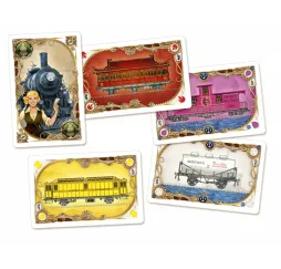 Wsiąść do Pociągu: Dookoła Świata – gra planszowa Rebel 8+