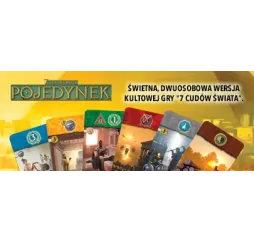 7 Cudów Świata: Pojedynek gra planszowa Rebel dla 2 osób
