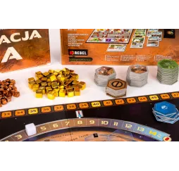 Terraformacja Marsa Gra Roku – planszowa przygoda Rebel 12+