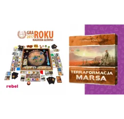 Terraformacja Marsa Gra Roku – planszowa przygoda Rebel 12+