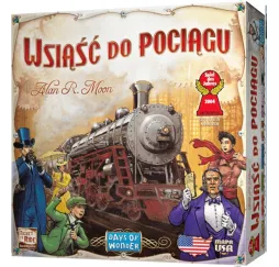 Wsiąść do Pociągu USA gra planszowa Rebel dla 2-5 osób