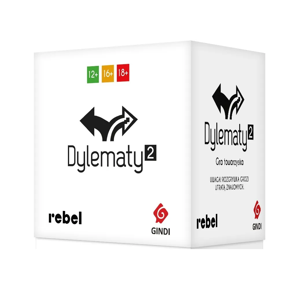 Rebel Gra Dylematy 2 – planszowa gra towarzyska dla dorosłych
