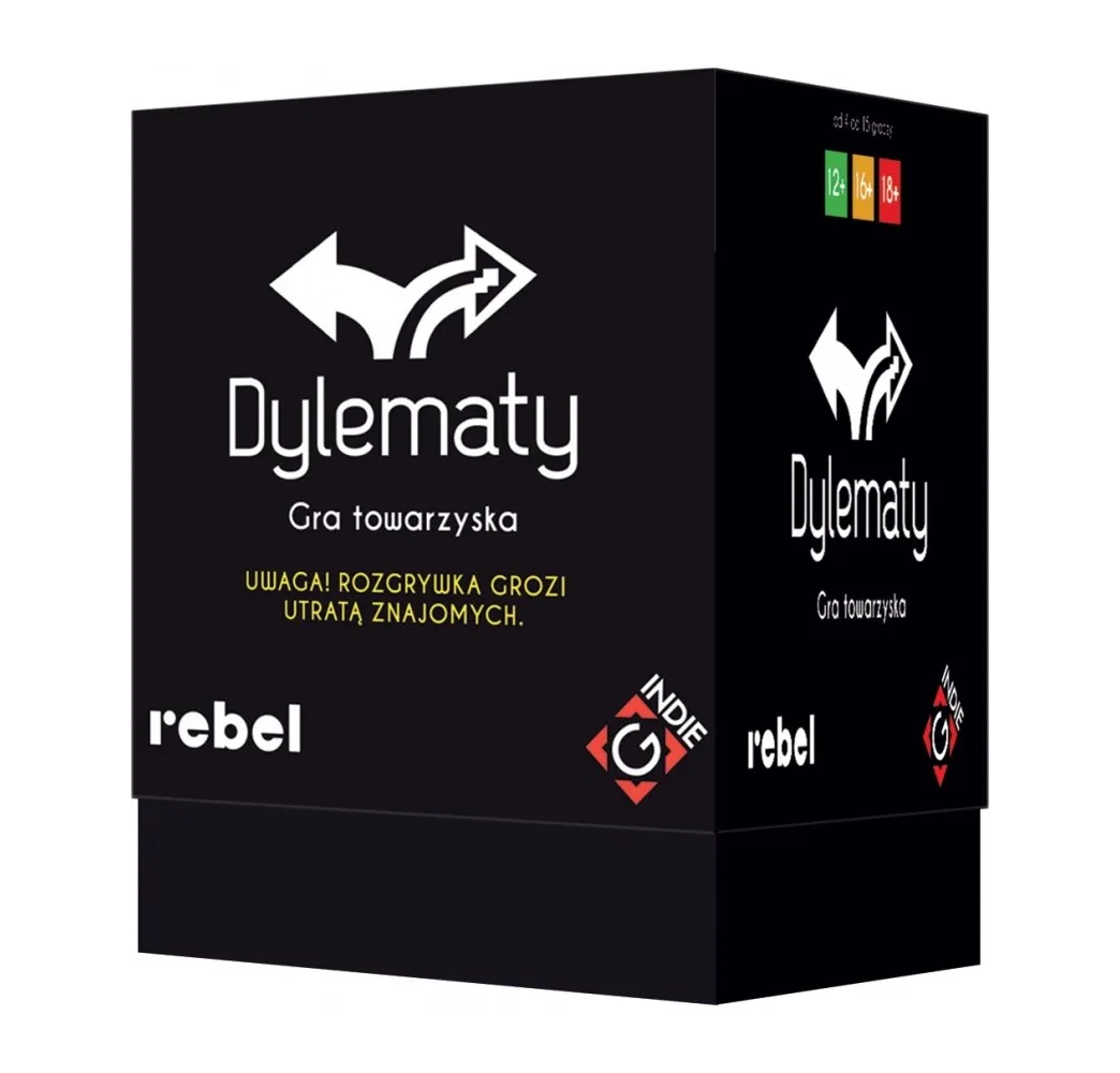 Rebel Gra Dylematy – planszowa gra towarzyska dla dorosłych