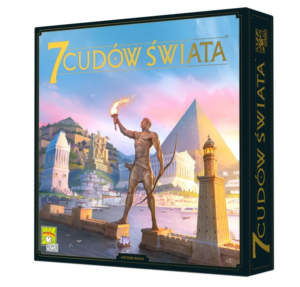 7 Cudów Świata Nowa Edycja – gra planszowa Rebel 10+