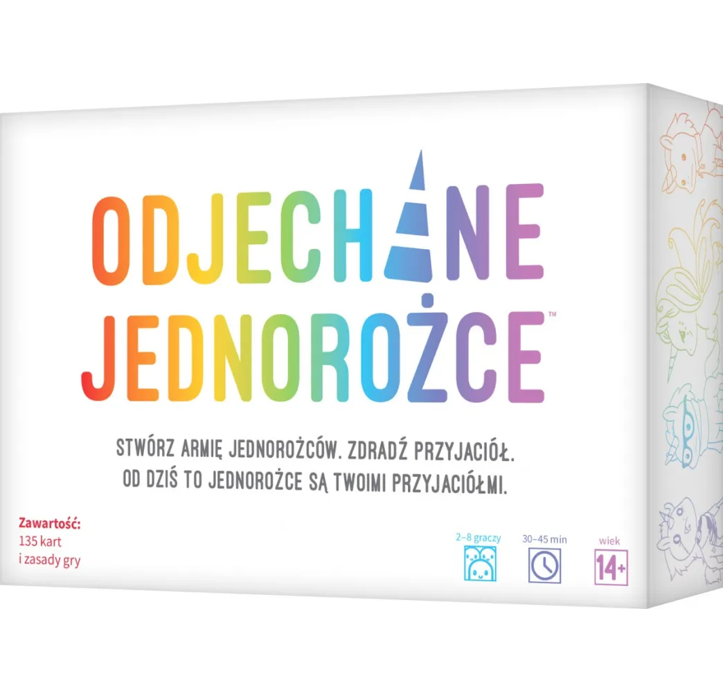 Rebel Gra Odjechane Jednorożce – gra karciana dla 2-8 osób