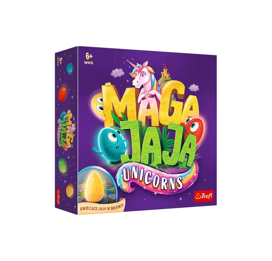 Magajaja Jednorożce Unicorns – gra planszowa Trefl dla dzieci