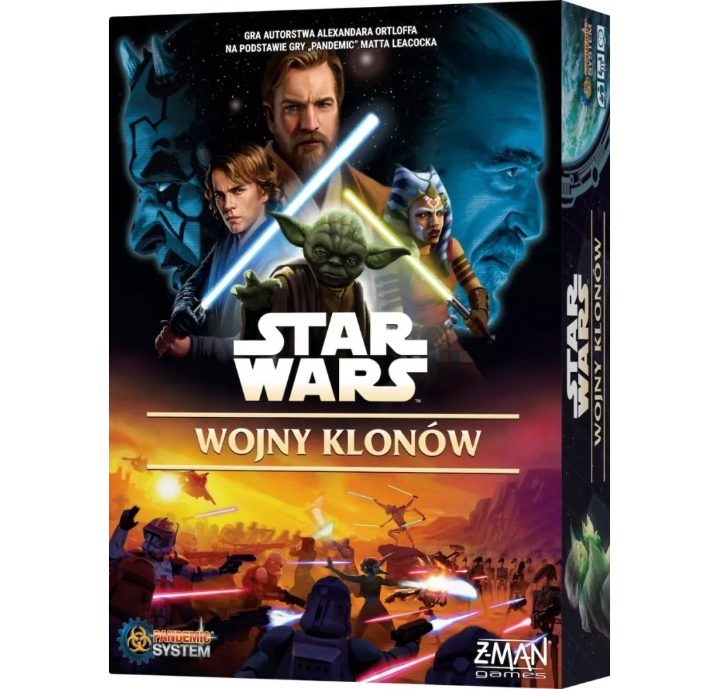 Star Wars: Wojny Klonów gra planszowa Rebel dla 1-5 graczy