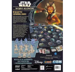 Star Wars: Wojny Klonów gra planszowa Rebel dla 1-5 graczy