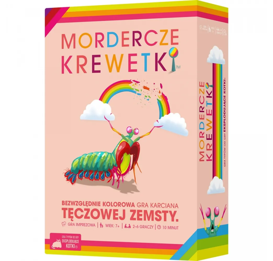 Rebel Gra Mordercze Krewetki – gra karciana rodzinna 7+