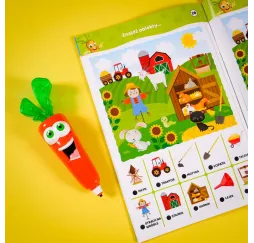 Lisciani Carotina 500 pytań Farma – gra edukacyjna dla dzieci