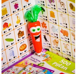 Lisciani Carotina 500 pytań Farma – gra edukacyjna dla dzieci