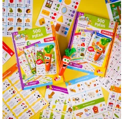 Lisciani Carotina 500 pytań Farma – gra edukacyjna dla dzieci