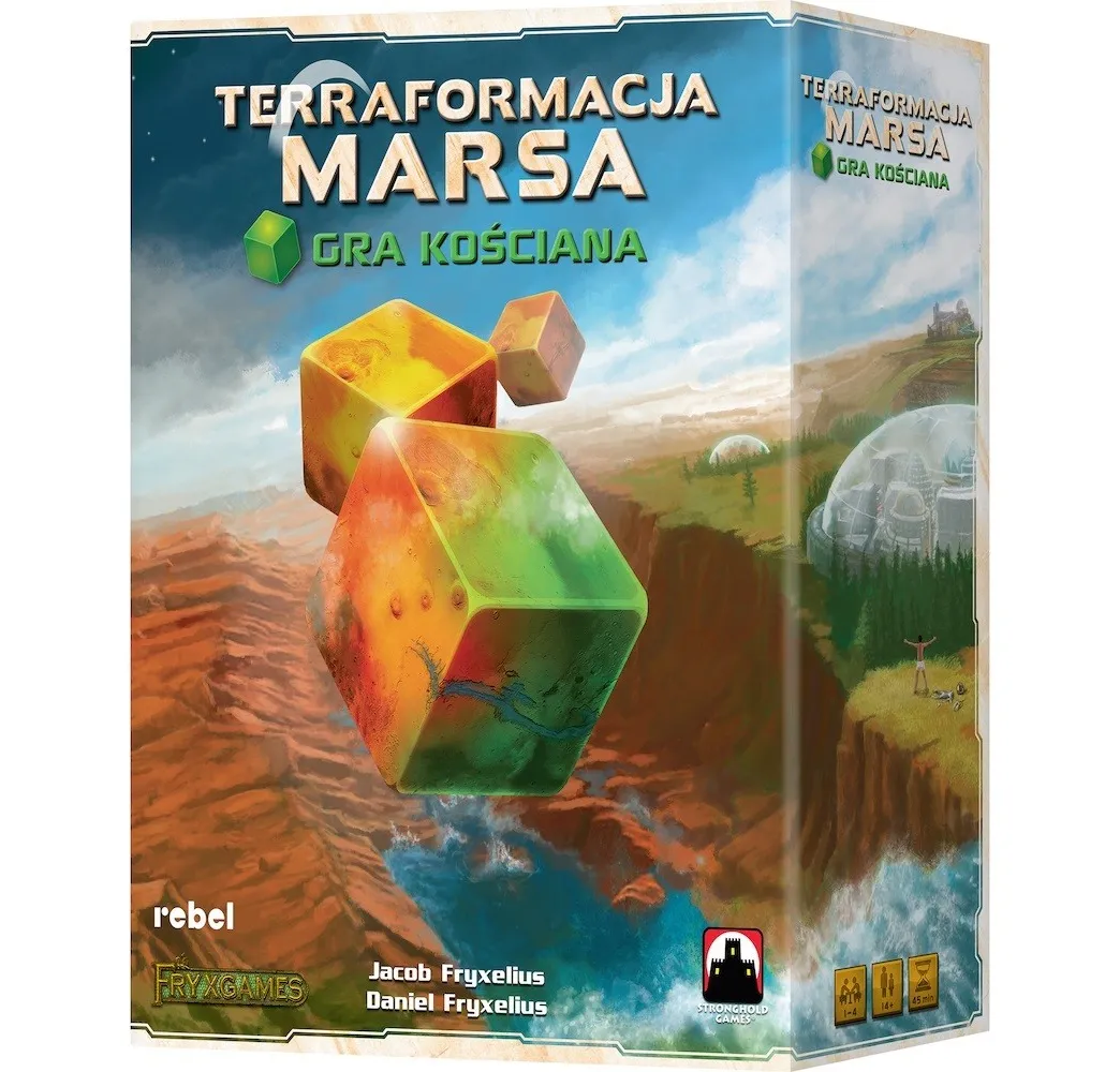 Terraformacja Marsa Gra kościana – planszowa gra rodzinna Rebel