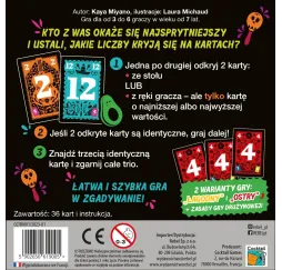 Rebel Gra Trio – szybka gra karciana rodzinno-towarzyska 7+