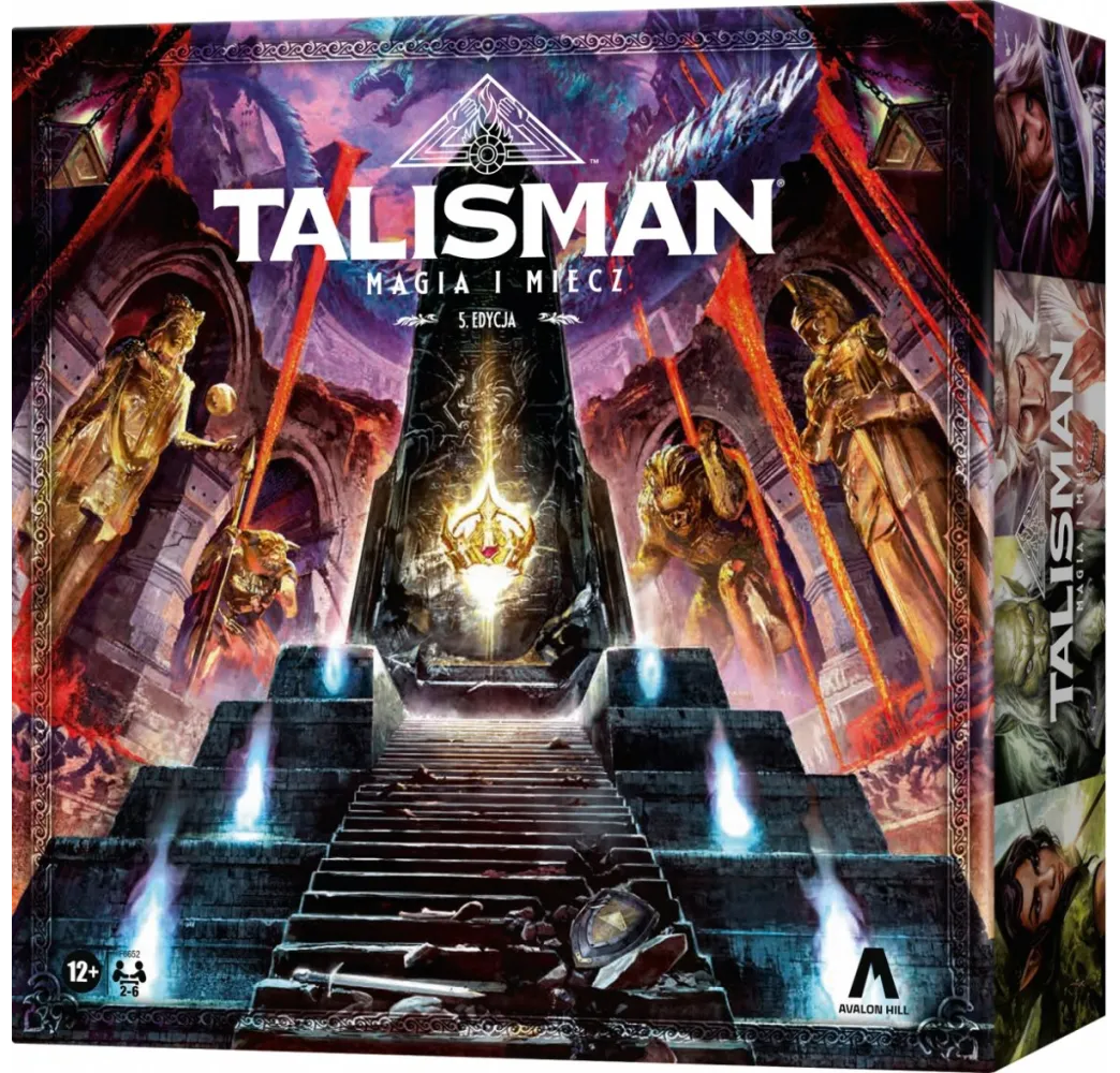 Talisman: Magia i Miecz 5. edycja – gra planszowa Rebel 12+