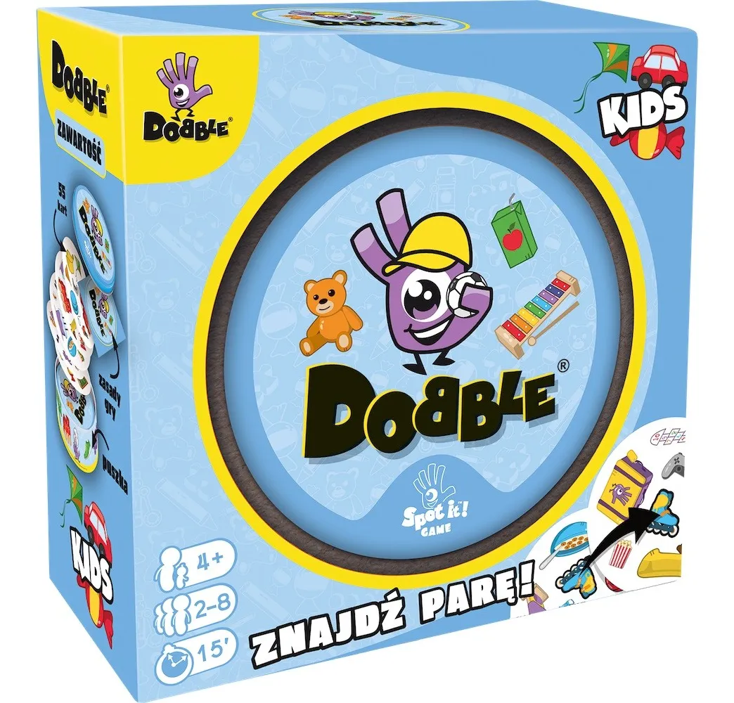 Rebel Dobble Kids Eco – gra karciana dla dzieci 4+