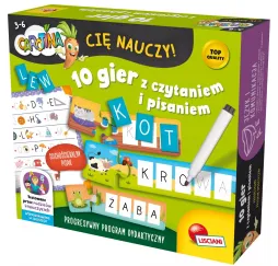 Carotina 10 gier z czytaniem i pisaniem Lisciani
