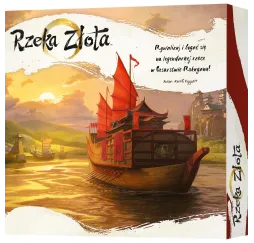 Rebel Gra Rzeka złota – strategiczna gra planszowa dla 2-4 osób