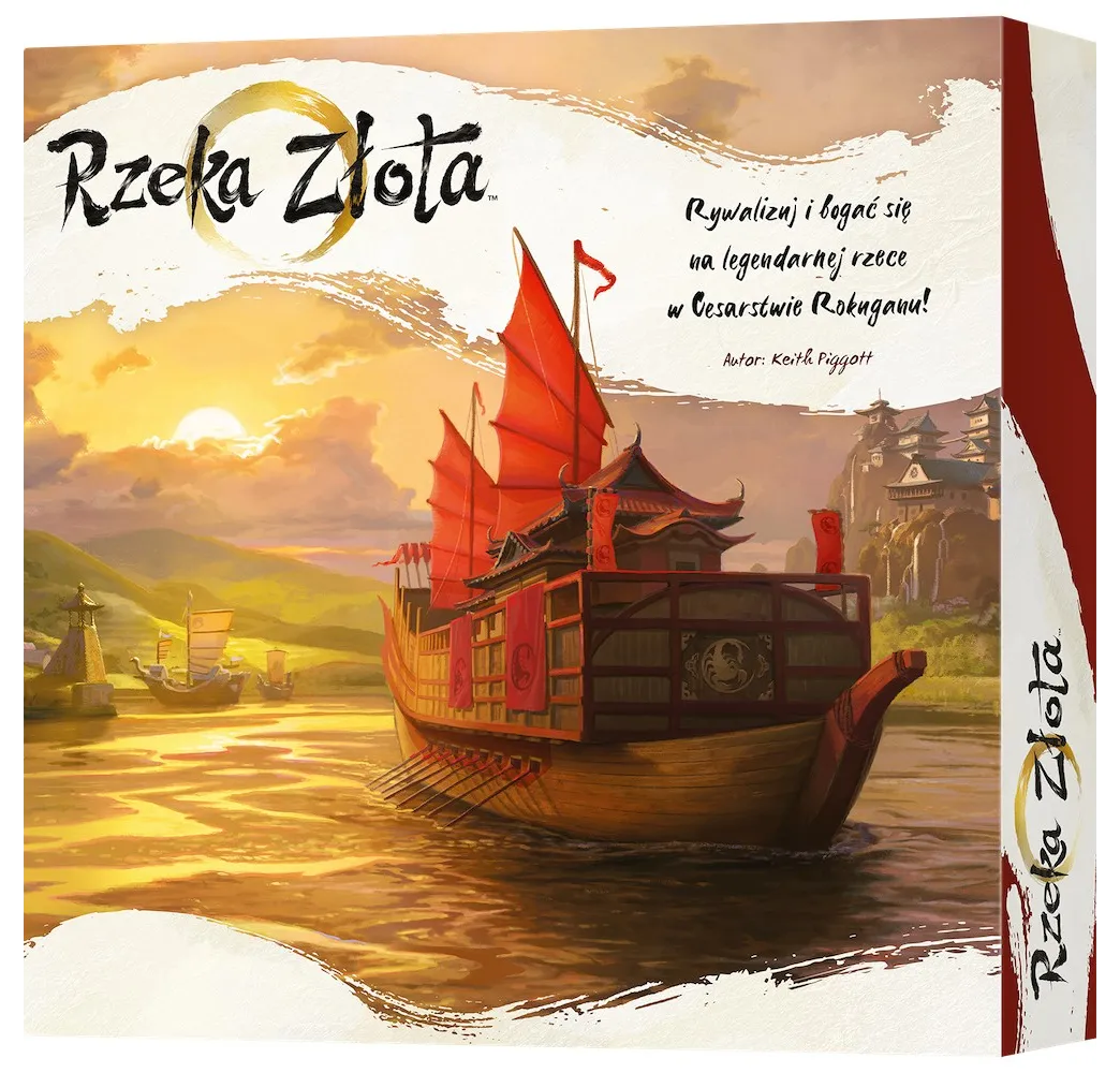 Rebel Gra Rzeka złota – strategiczna gra planszowa dla 2-4 osób