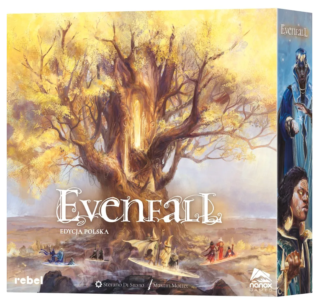 Rebel Gra Evenfall – strategiczna gra planszowa dla 1-4 osób