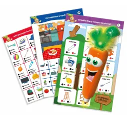 Carotina 500 pytań – Mój dom gra edukacyjna Lisciani 3+