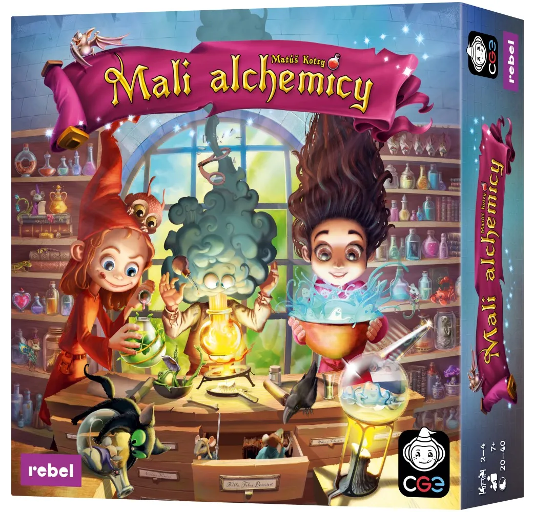 Rebel Mali Alchemicy – gra planszowa rodzinna 7+