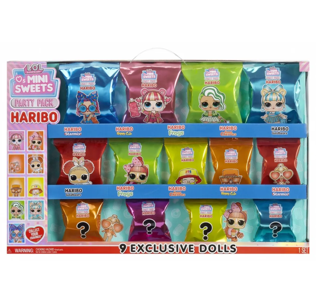 LOL Surprise Loves Mini Sweets X HARIBO lalka modowa dla dziewczynek