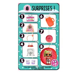 MGA Lalka L.O.L. Świąteczna niespodzianka 1 sztuka 593058