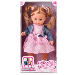 Lalka Natalia mówi po polsku 39 cm – interaktywna Artyk