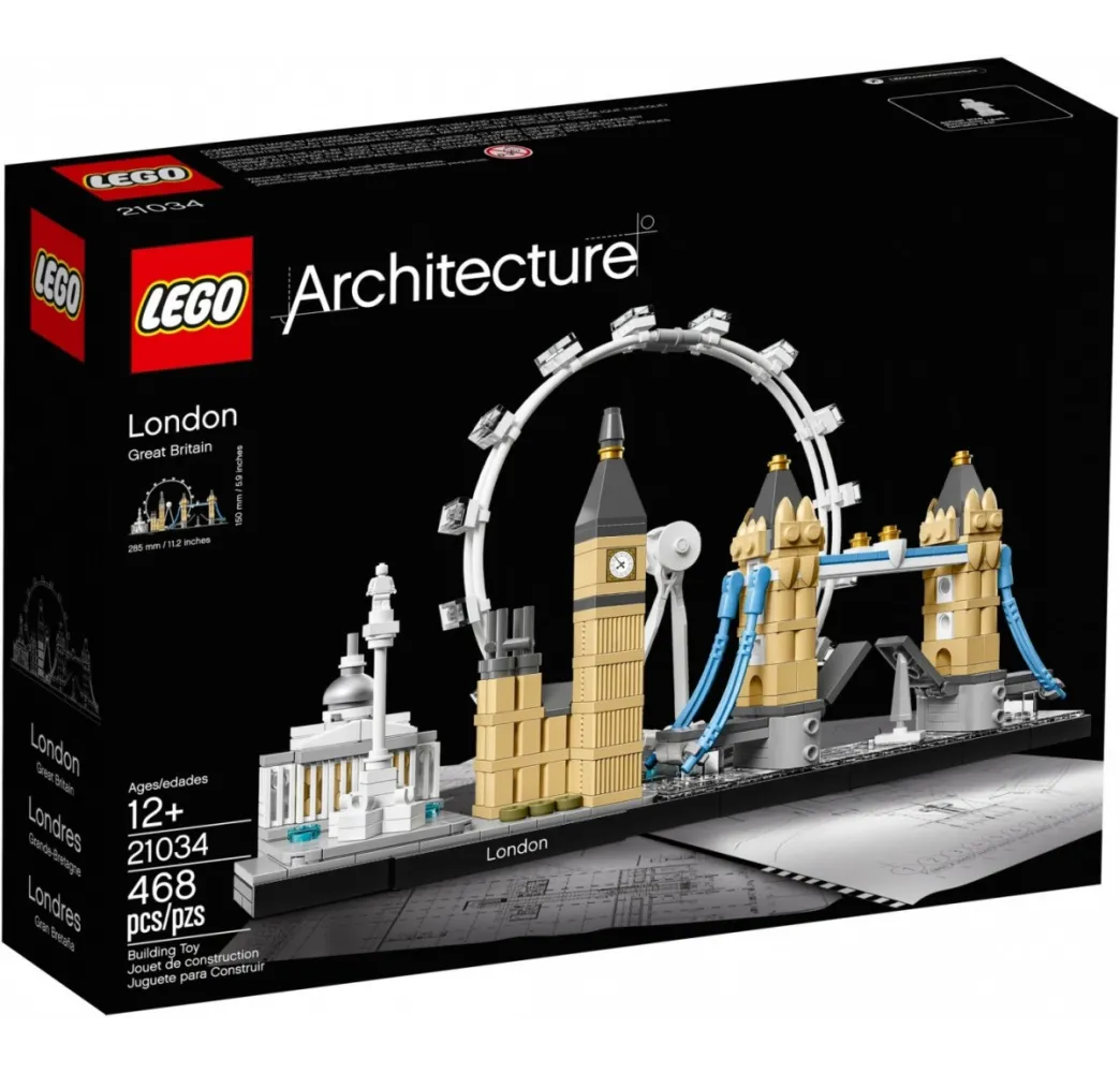 LEGO Architecture Londyn – klocki konstrukcyjne dla młodzieży