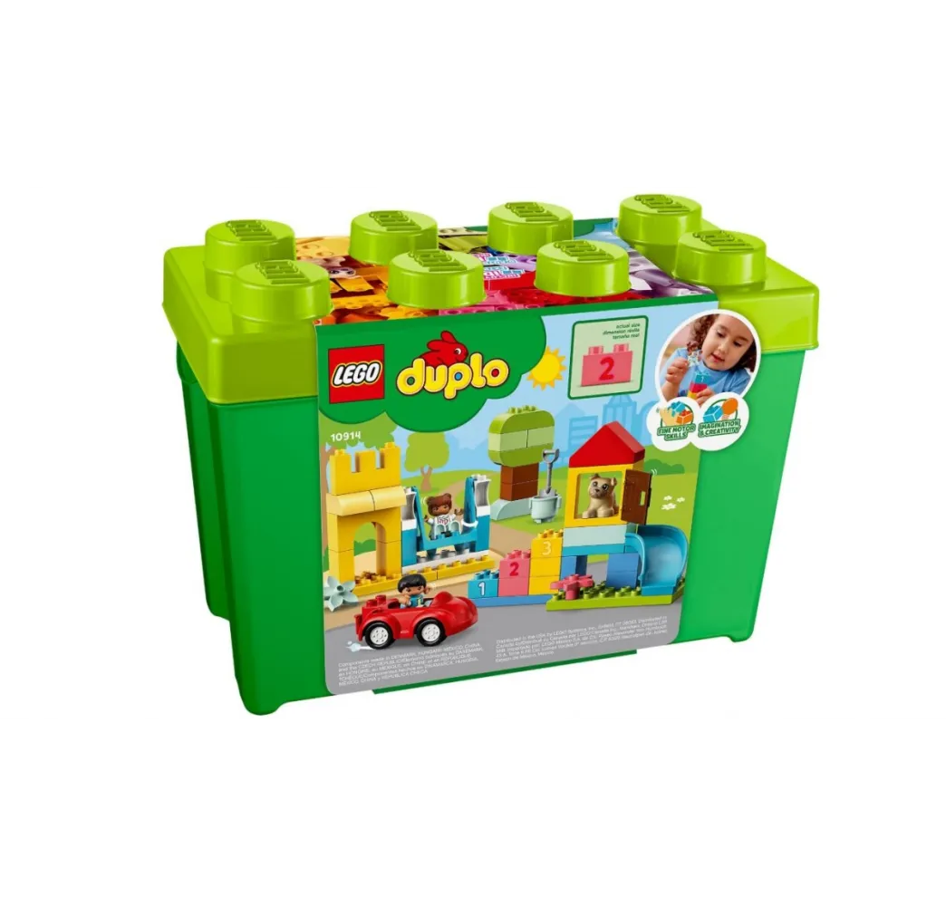 LEGO DUPLO Pudełko z klockami Deluxe – klocki edukacyjne dla malucha