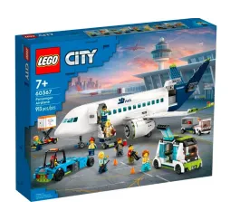 LEGO City Samolot pasażerski – klocki konstrukcyjne dla dzieci