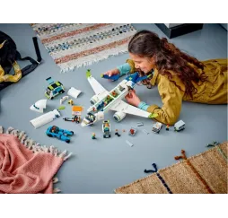 LEGO City Samolot pasażerski – klocki konstrukcyjne dla dzieci