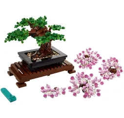 LEGO Icons Drzewko bonsai – klocki konstrukcyjne dla dorosłych