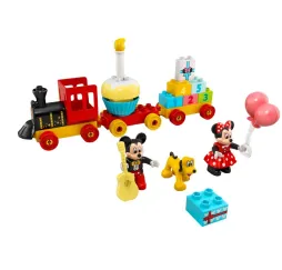 LEGO DUPLO Disney Urodzinowy pociąg myszek – klocki edukacyjne