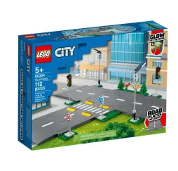 LEGO City Płyty drogowe – klocki konstrukcyjne dla dzieci 5+