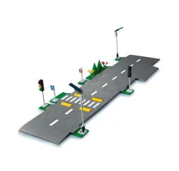 LEGO City Płyty drogowe – klocki konstrukcyjne dla dzieci 5+