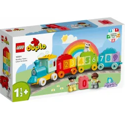 LEGO DUPLO Pociąg z cyferkami – klocki edukacyjne dla malucha