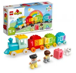 LEGO DUPLO Pociąg z cyferkami – klocki edukacyjne dla malucha