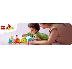 LEGO DUPLO Pociąg z cyferkami – klocki edukacyjne dla malucha