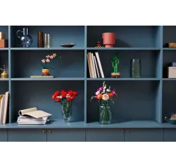 LEGO Botanicals Piękny bukiet różowych kwiatów – klocki kreatywne