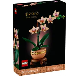 LEGO Botanicals Mała orchidea – klocki konstrukcyjne dla dorosłych
