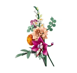 LEGO Botanicals Piękny bukiet różowych kwiatów – klocki kreatywne